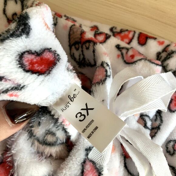 NWT!! White Gnome Holiday Fleece Pajama Pants Size 3X - Picture 9 of 9